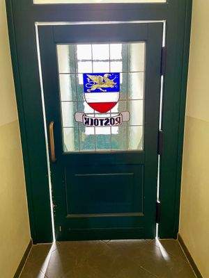 Schmuckstück im Hausflur