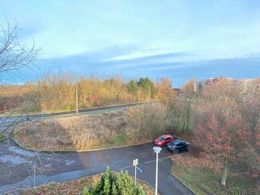 Aussicht vom Schlafzimmer