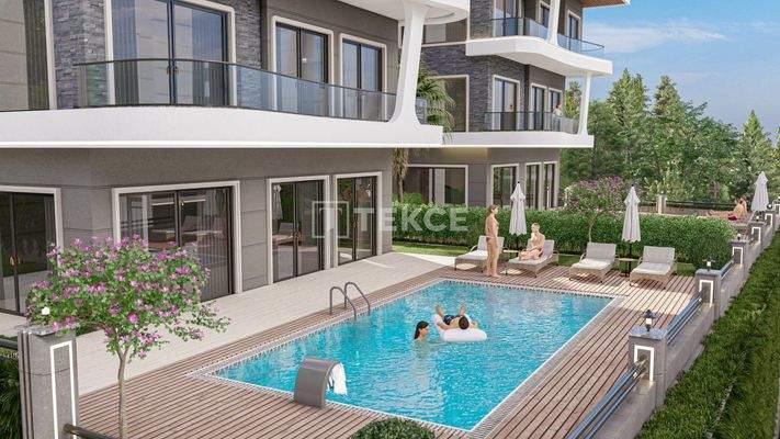 Detached Hill-Side Villas in Alanya Kargıcak