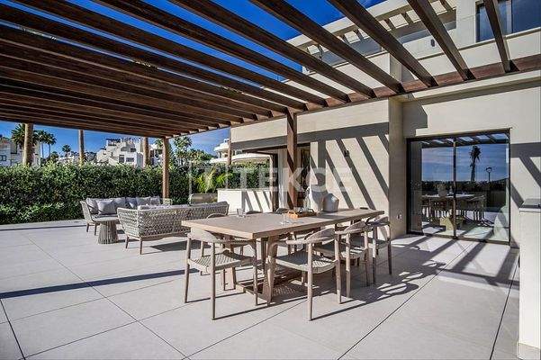 Ready to Move Beachfront Villa in a Gated Community in Marbella