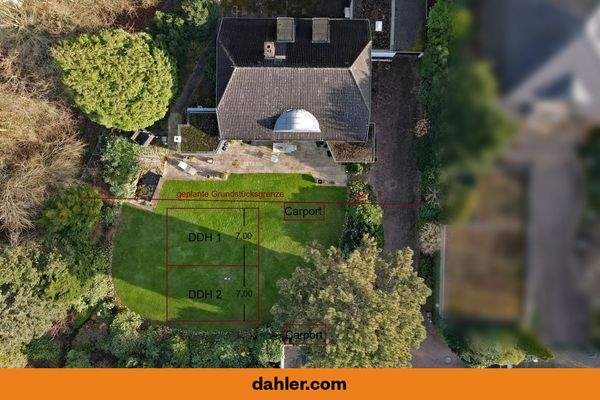 Achitektenhaus mit Doppelhausplanung in Hannover-Kirchrode