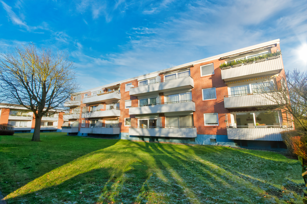 Gartenansicht des Hauses