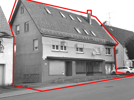 Ansicht von der Straße