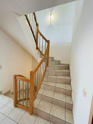 Treppenhaus ins Obergeschoss