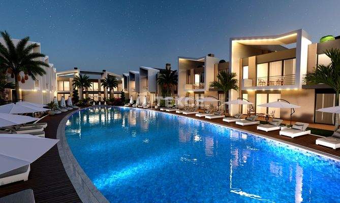 Houses in a Luxury Project Near the Sea in North Cyprus Girne