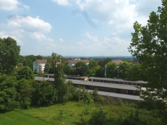 Ausblick vom Balkon