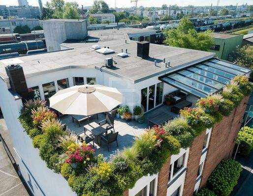 Deine neue Terrasse! - (KI generiert)