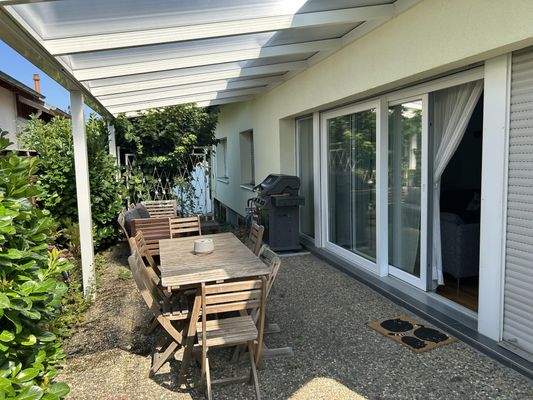 Überdachte Terrasse
