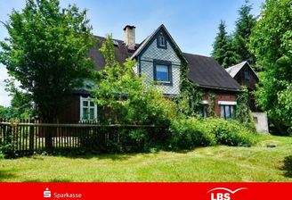 Blick vom Garten aus