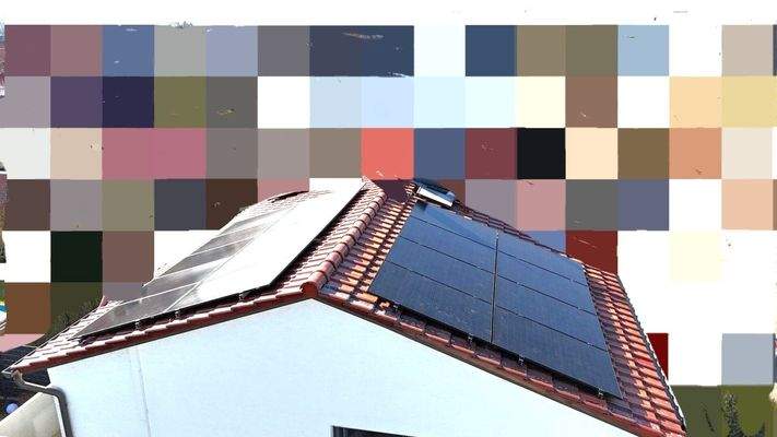 Photovoltaikanlage auf dem Dach