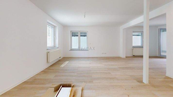 Wohnbereich vorderes Haus