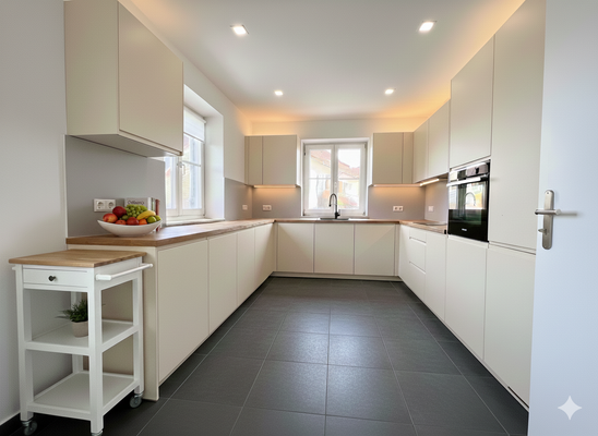 Einrichtungsbeispiel Küche