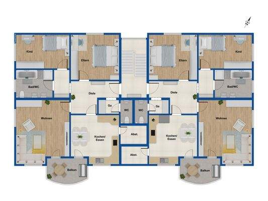 Grundriss 2. OG Hs. Nr. 16