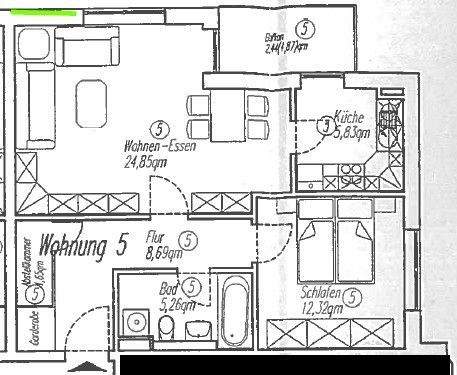 Grundriss 1. Obergeschoss