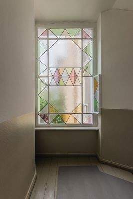 Fenster im Treppenhaus