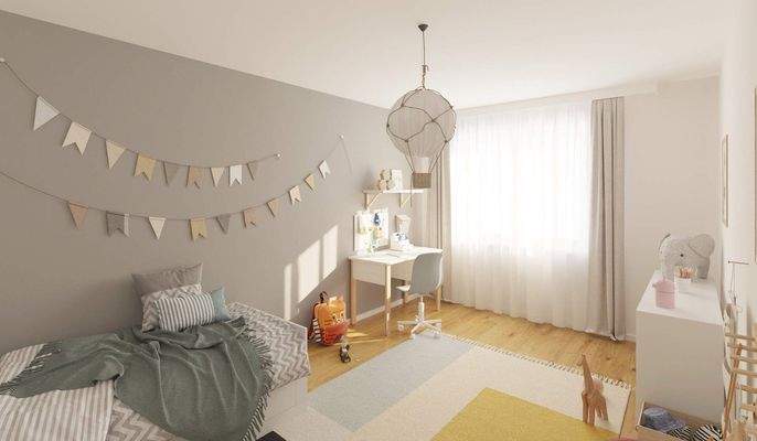 Ein Kinderzimmer zum wohlfühlen