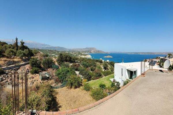 Kreta, Plaka: Erstklassige Entwicklungsmöglichkeit mit Meerblick zu verkaufen