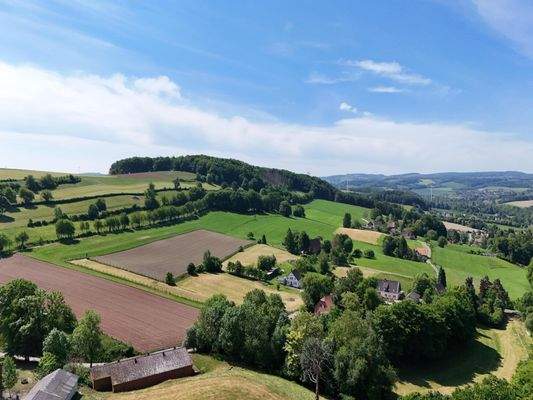 umliegende Landschaft
