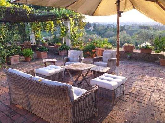 Abendstimmung in der Toscana