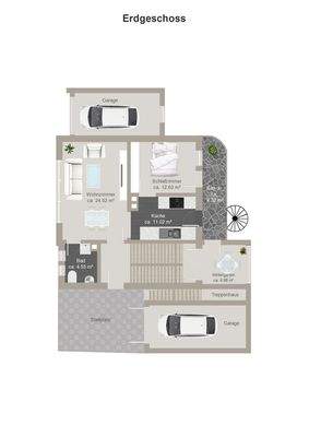 Grundriss Erdgeschoss 