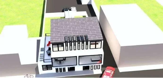 Neubau Vogelperspektive
