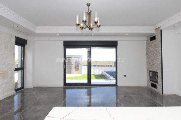 Detached Stone Cladding House in Belek Antalya