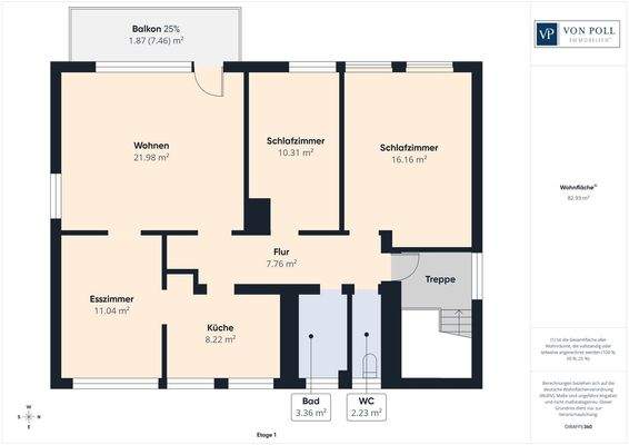 Erdgeschoss nachgezeichnet