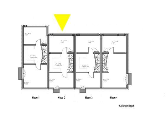 Kellergeschoss Grundriss