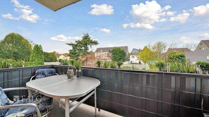 Aussicht vom Obergeschoss