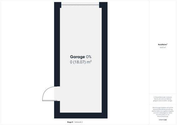 Grundriss Garage