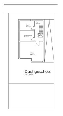 Bebauungsvorschlag Dachgeschoss 