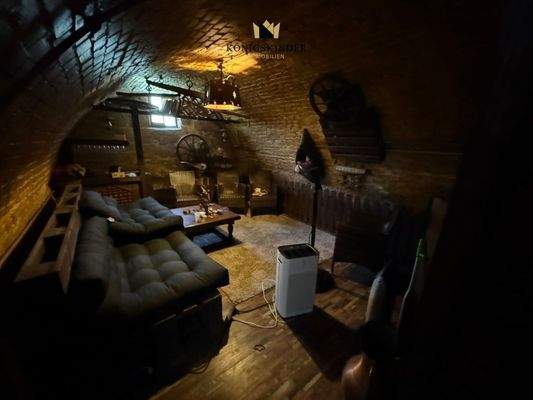 Zeit zum Relaxen im angenehmen Gewölbekeller 