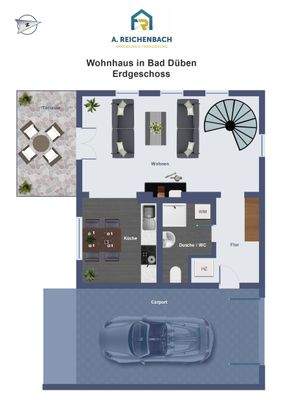 Grundriss EG Vorderhaus