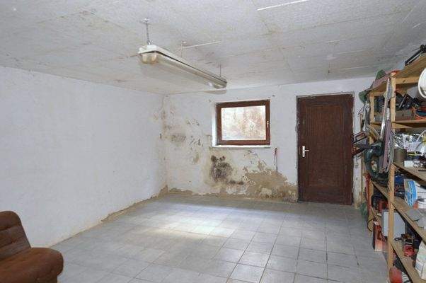 Keller 4 mit Ausgang in den Garten