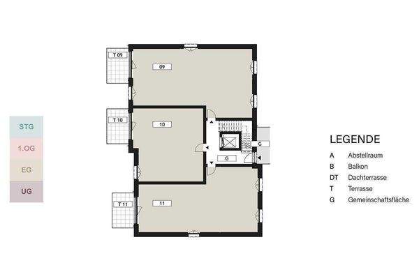 Geschossübersicht EG