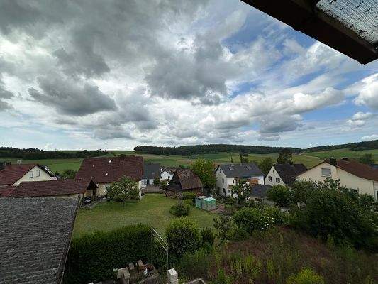 Aussicht vom Küchenbalkon