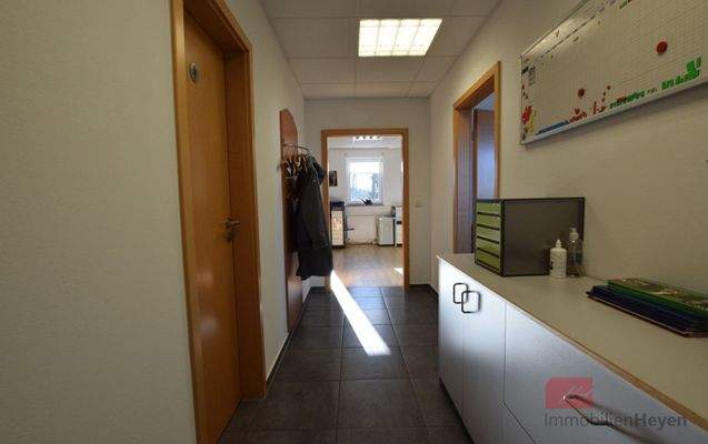 Gebäude 2 Flur im 2.OG