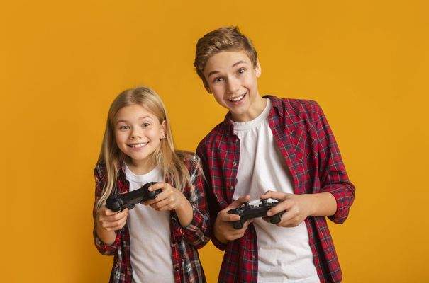 Gaming-Spaß mit Geschwistern
