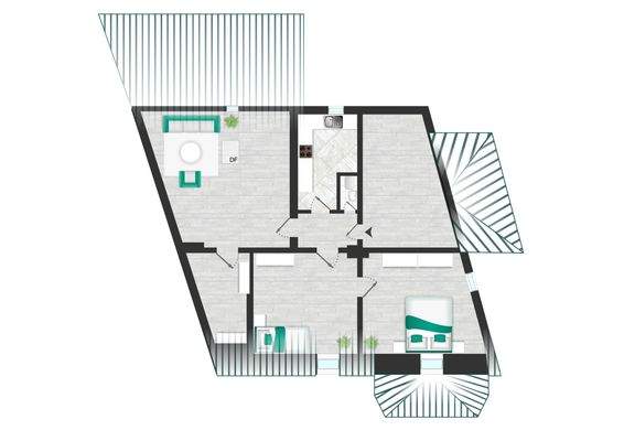 Mögl. Grundriss Dachgeschoss