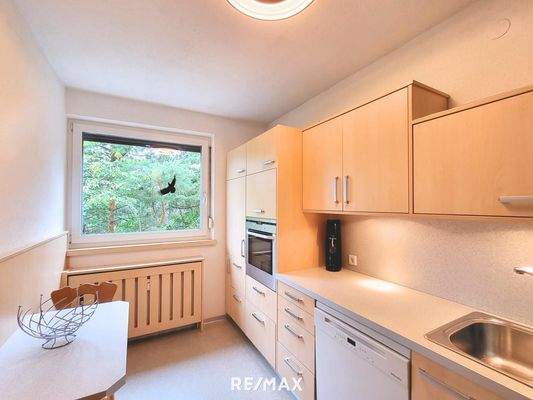 Kochen mit Blick in die Natur