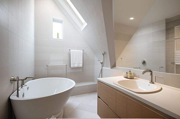 Badezimmer im DG Homestaging