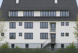 Außenansicht Haus visualisiert