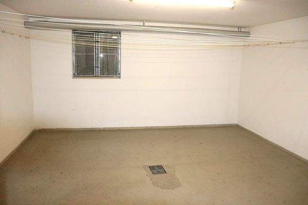 Trockenraum im Kellergeschoss