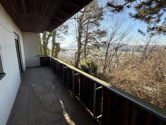 Balkon mit Ausblick