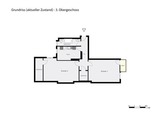Grundriss - aktueller Zustand