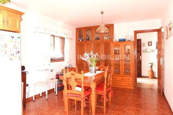 Separater Essbereich in der Küche