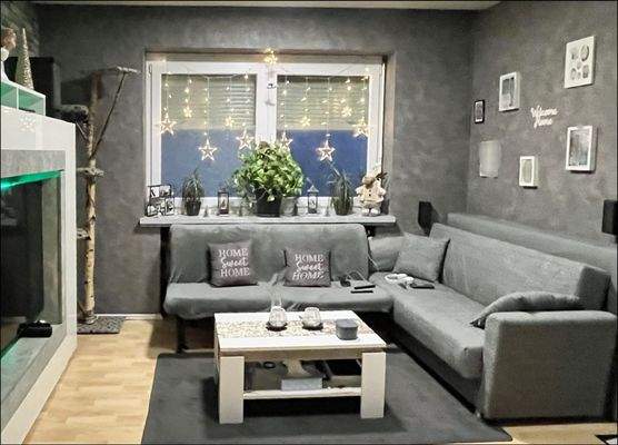 Wohnzimmer mit Terrassenzugang