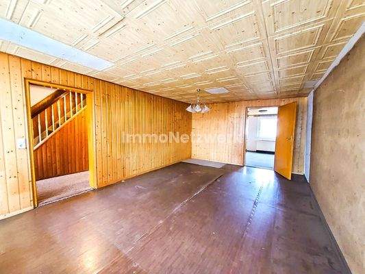 Ansicht aus dem Wohnzimmer EG