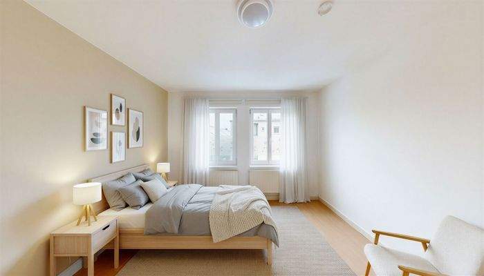 Schlafzimmer - virtuelle Möblierung