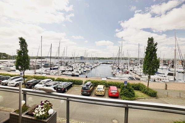 Blick vom Balkon